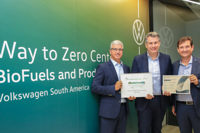 Volkswagen do Brasil recebe certificado de energia renovável