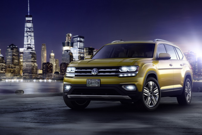 Volkswagen fabrica nos EUA o Atlas, maior SUV da marca!