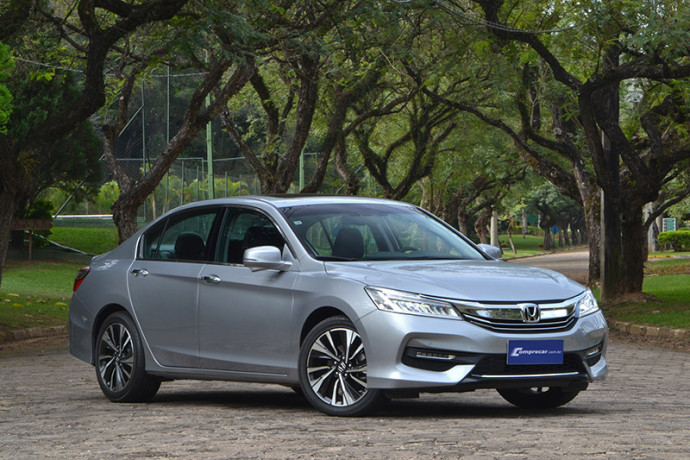 Avaliação: Honda Accord EX 2016