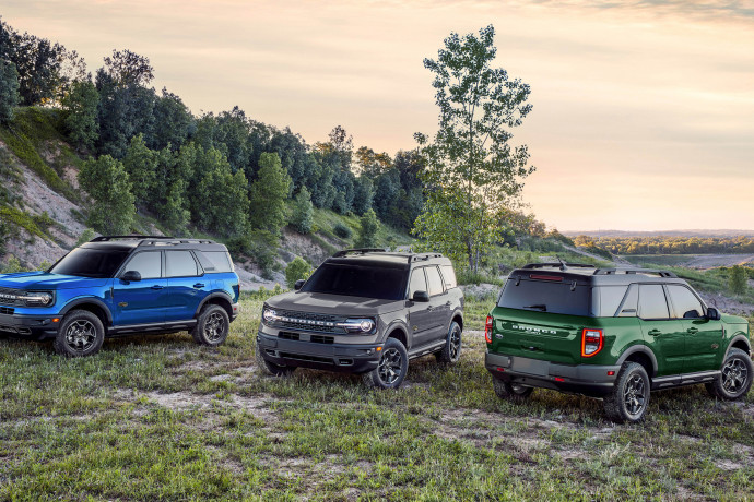 Ford inicia a venda do Bronco Sport 2023 com novas cores