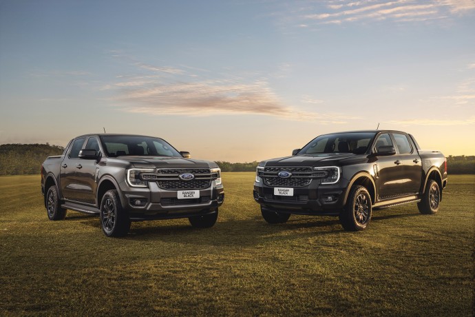 Ford lança a Nova Ranger Black