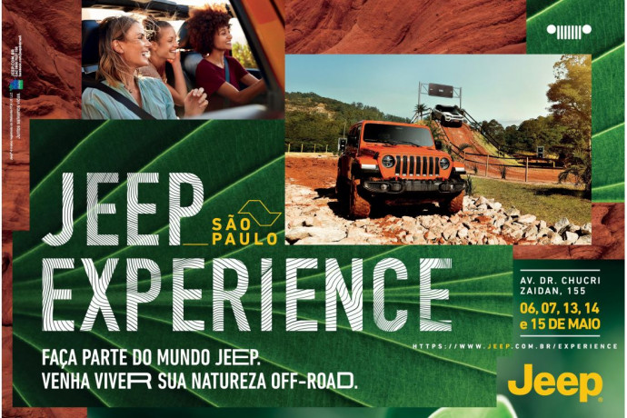 Jeep traz a emoção do Jeep Experience para São Paulo