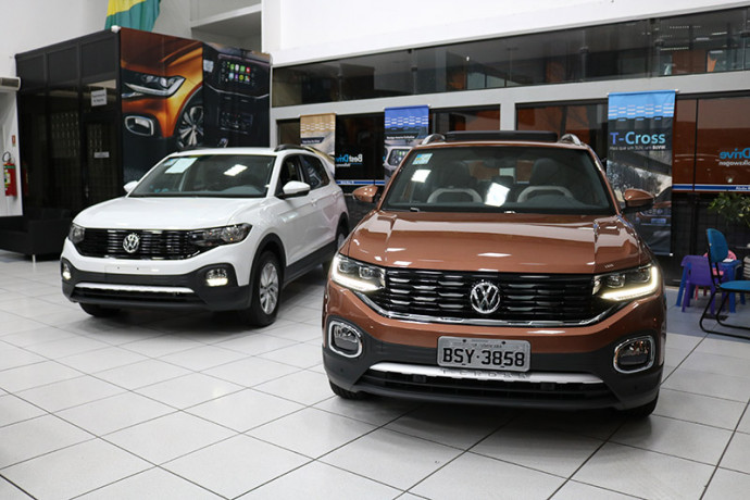 Conheça as quatro versões do Volkswagen T-Cross