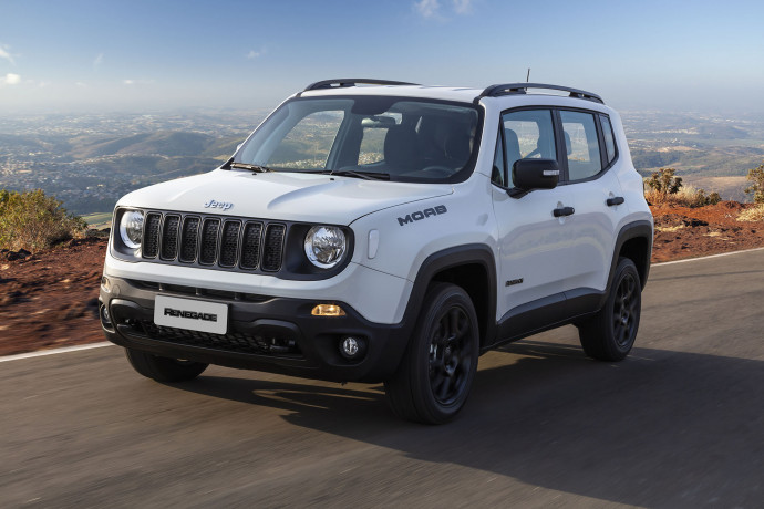 Jeep Renegade retoma liderança em SUVs em novembro