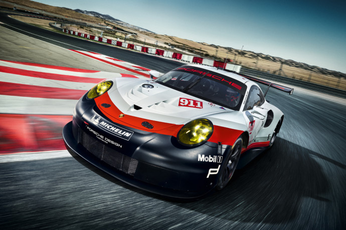 Porsche mostra o novo 911 RSR para Le Mans Porsche mostra o novo 911 RSR para Le Mans