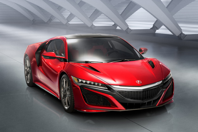 Acura anuncia produção em série do NSX