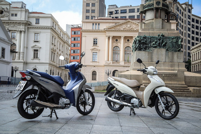 Honda Biz 125 chega ao modelo 2020