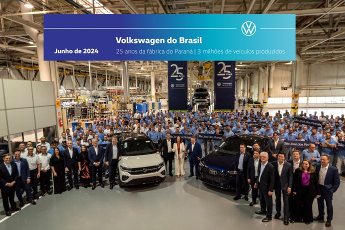 Volkswagen do Brasil produzirá o sedã Novo Virtus no Paraná