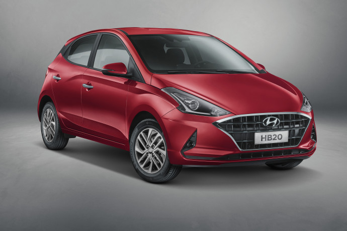 Hyundai revela design externo da nova geração do HB20