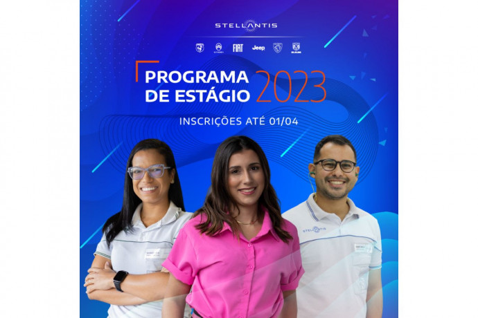 Programa de Estágio da Stellantis está com inscrições abertas até 1º de abril