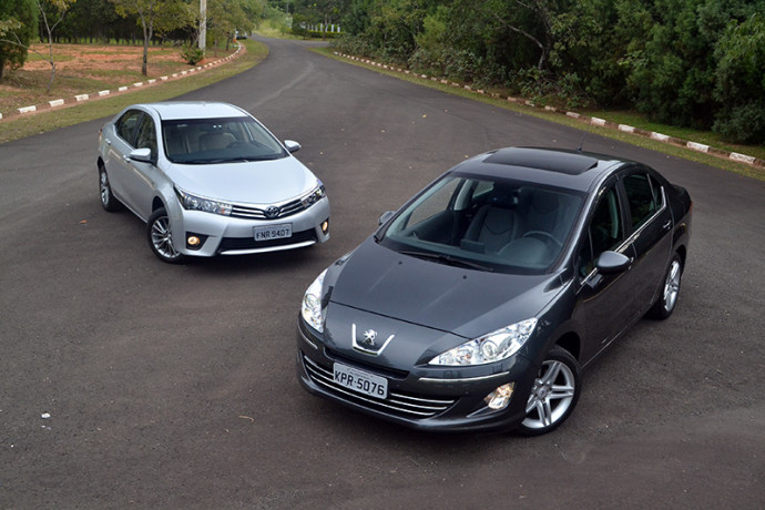 Comparativo: Novo Toyota Corolla x Peugeot 408 THP