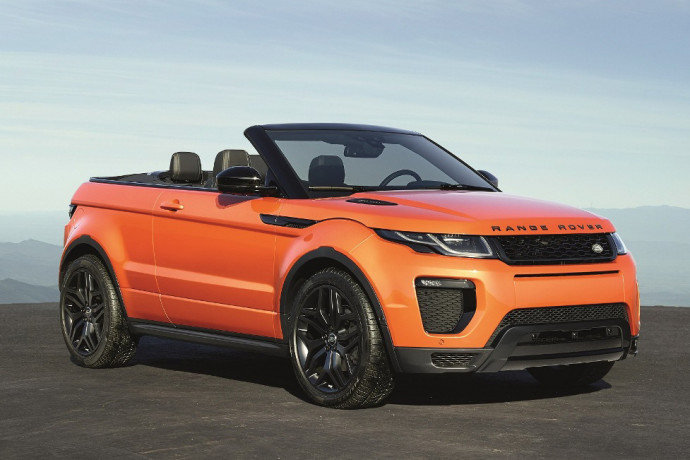 Range Rover Evoque Conversível é apresentado oficialmente