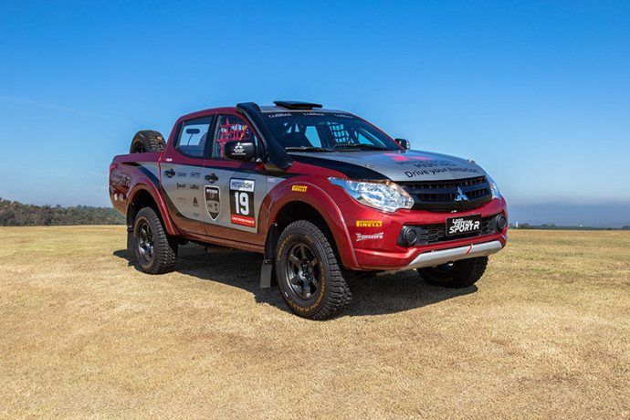 L200 Triton Sport R faz sua estreia no Brasileiro de Rali Cross-country