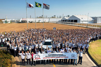 Fábrica da Toyota em Sorocaba (SP) celebra cinco anos