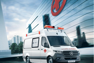 Mercedes-Benz Vans participa da Feira Hospitalar em São Paulo com ambulâncias Sprinter