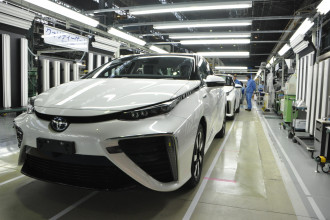 Toyota mostra como o Mirai é feito