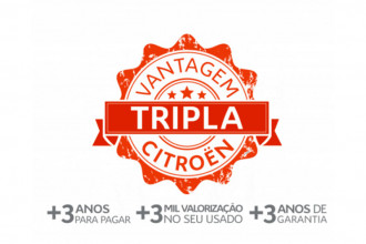  “Vantagem tripla Citroën” traz condições especiais de compra 