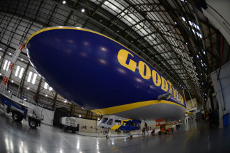 GOODYEAR e o seu novo dirigível