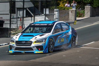 Subaru WRX STI Time Attack com novo recorde na Ilha de Man