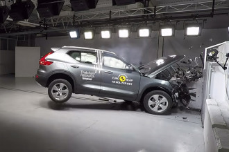 XC40 recebe cinco estrelas no crash test