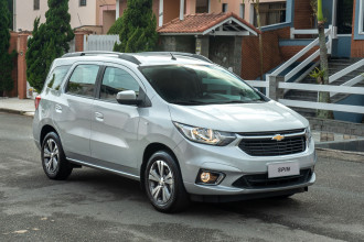 Chevrolet Spin é líder no segmento de sete lugares na última década