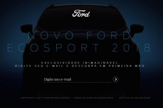 Ford faz campanha de pré-lançamento do Novo EcoSport