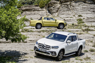 Mercedes-Benz Classe X obtém cinco estrelas no Euro NCAP