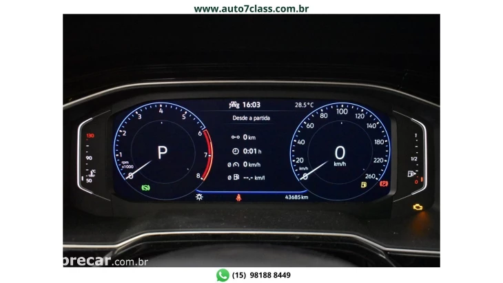 NIVUS - 1.0 200 TSI TOTAL HIGHLINE AUTOMÁTICO