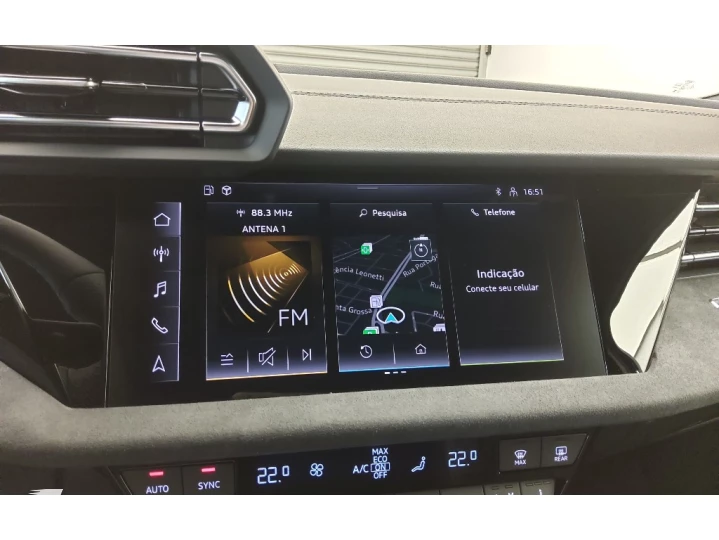 A3 2.0 40 TFSI GASOLINA SPORTBACK PERFORMANCE BLACK S-TRONIC