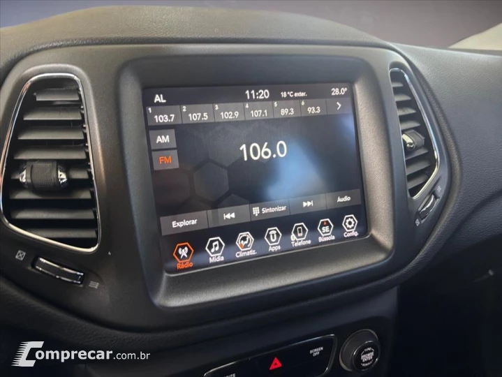 COMPASS 2.0 16V FLEX LONGITUDE AUTOMÁTICO