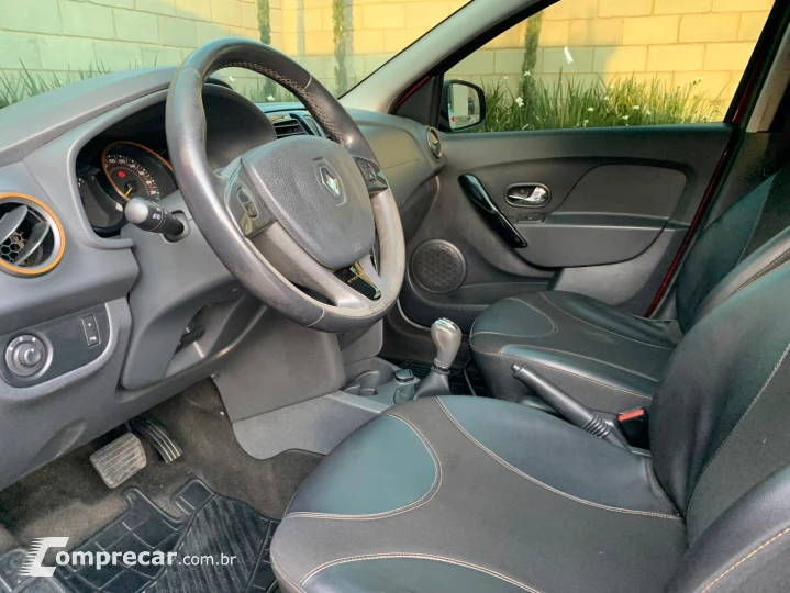 SANDERO 1.6 STEPWAY RIP CURL 8V FLEX 4P AUTOMATIZADO