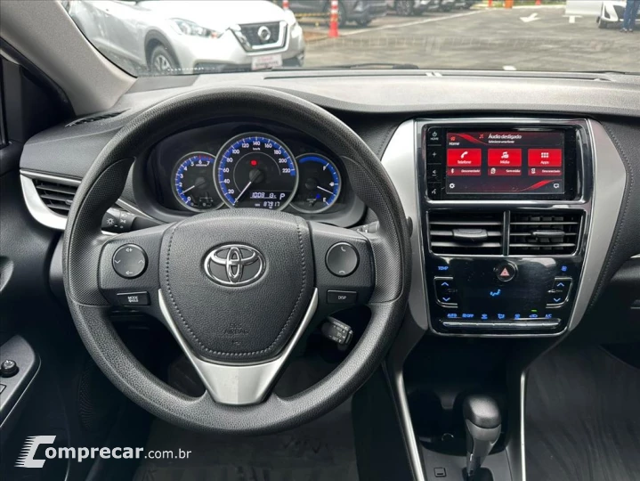 YARIS 1.5 16V FLEX SEDAN XL PLUS CONNECT MULTIDRI