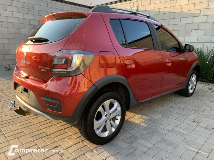 SANDERO 1.6 STEPWAY RIP CURL 8V FLEX 4P AUTOMATIZADO