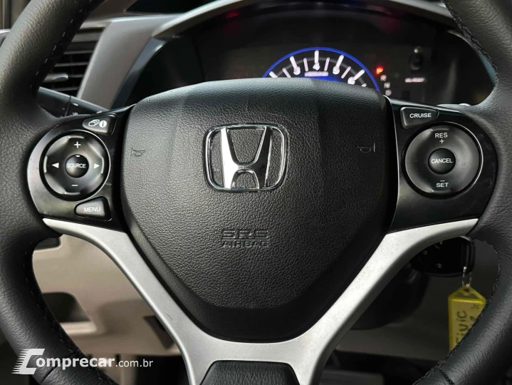 CIVIC 1.8 LXL 16V FLEX 4P AUTOMÁTICO