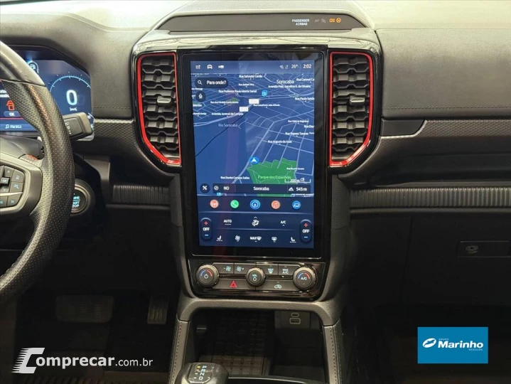 RANGER 3.0 V6 TURBO GASOLINA RAPTOR 4X4 AUTOMÁTICO