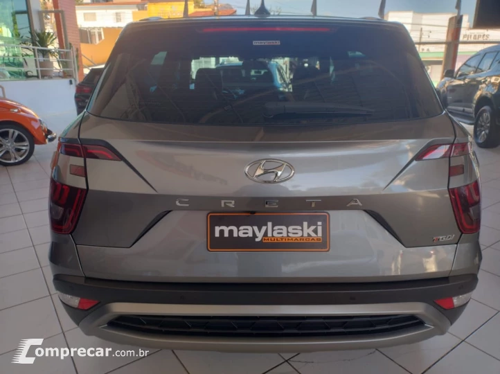 Creta 1.0 12V 4P FLEX TGDI TURBO PLATINUM AUTOMÁTICO