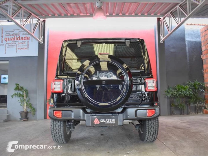 WRANGLER 2.0 TURBO GASOLINA UNLIMITED OVERLAND 4P 4X4 AT8