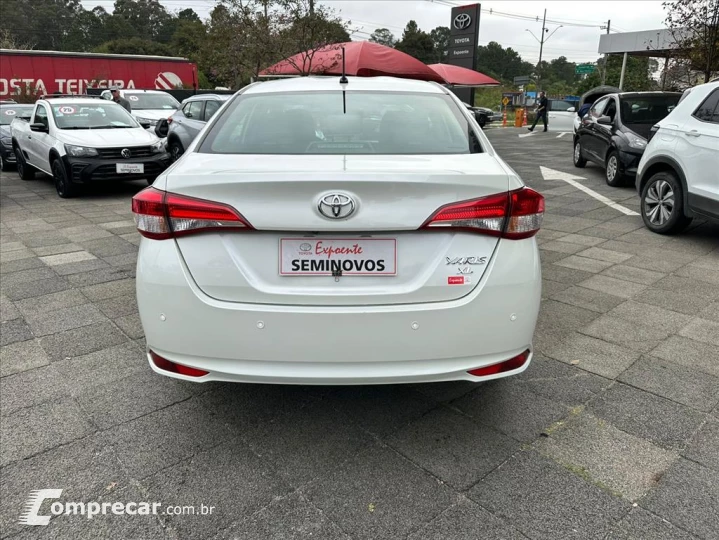 YARIS 1.5 16V FLEX SEDAN XL PLUS CONNECT MULTIDRI