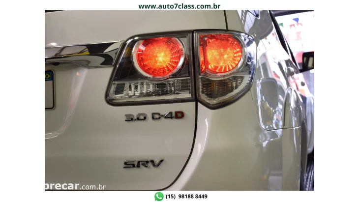 HILUX - 3.0 SRV 4X4 CD 16V TURBO INTERCOOLER 4P AUTOMÁTICO