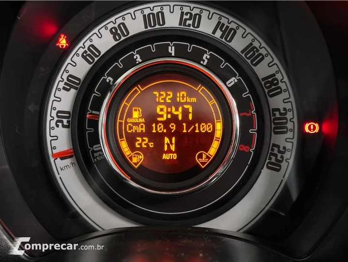 500 1.4 CABRIO 8V FLEX 2P AUTOMATIZADO