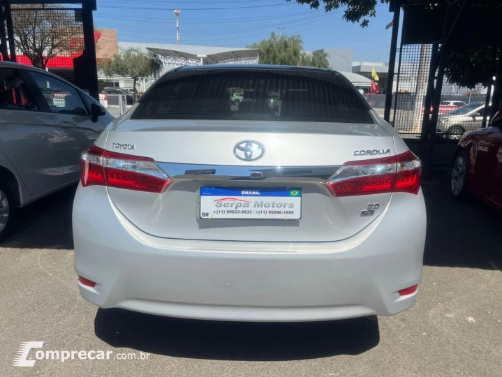 Corolla 2.0 16V 4P FLEX XEI DIRECT SHIFT AUTOMÁTICO CVT