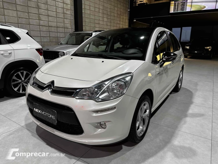 C3 1.6 EXCLUSIVE 16V FLEX 4P AUTOMÁTICO