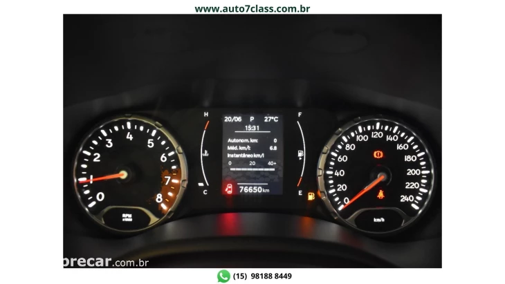 RENEGADE - 1.8 16V LONGITUDE 4P AUTOMÁTICO