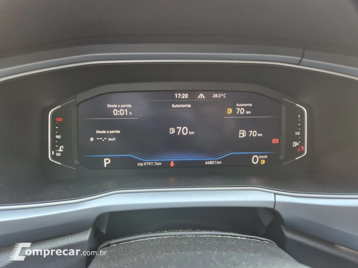 T-Cross 1.0 4P 200 TSI FLEX COMFORTLINE AUTOMÁTICO