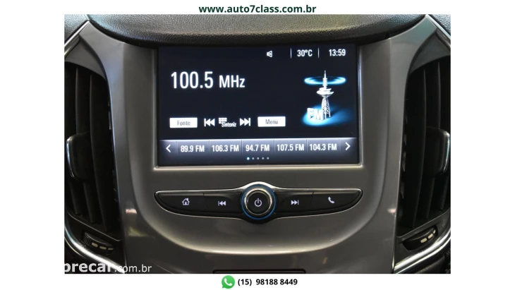 CRUZE SEDAN - 1.4 TURBO LT 16V 4P AUTOMÁTICO