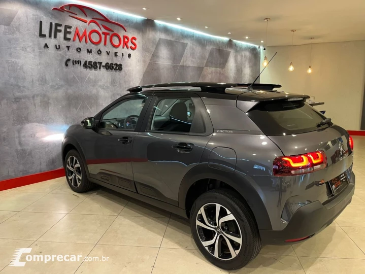 C4 Cactus 1.6 16V 4P 120 FLEX FEEL PACK AUTOMÁTICO