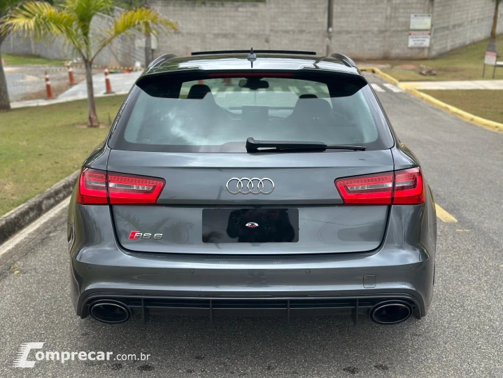 RS6 4.0 AVANT V8 32V BI-TURBO GASOLINA 4P TIPTRONIC