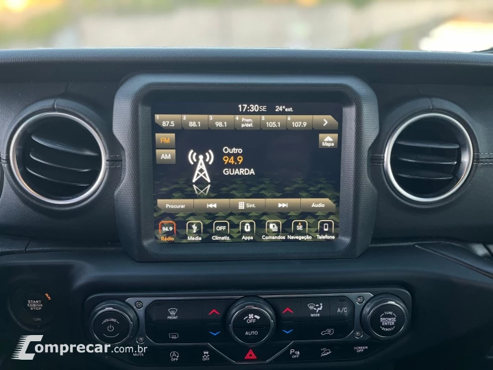 WRANGLER 2.0 TURBO GASOLINA SAHARA 4P 4X4 AT8