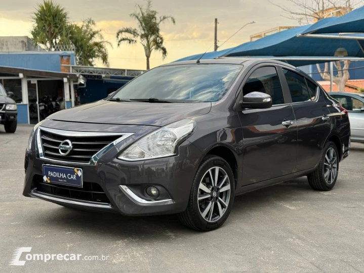 VERSA SL 1.6 16V FlexStart 4p Aut.