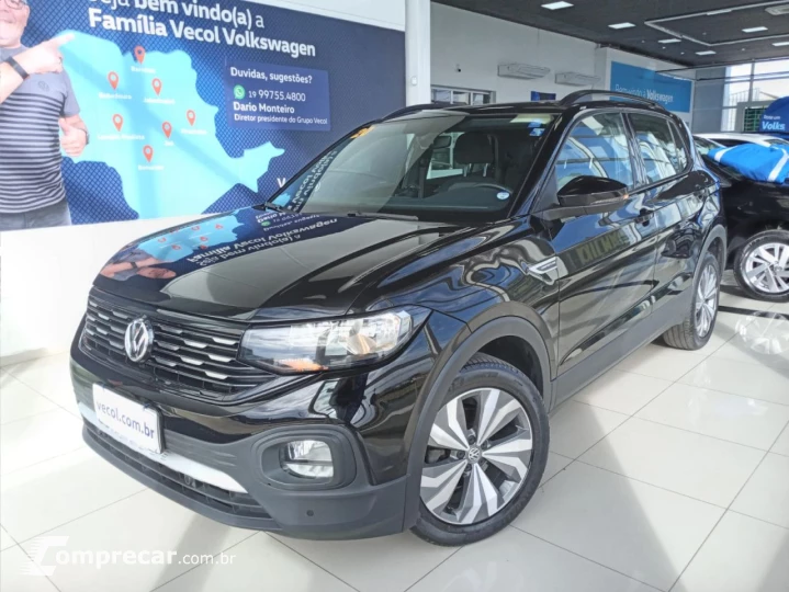 T-Cross 1.0 4P 200 TSI FLEX COMFORTLINE AUTOMÁTICO